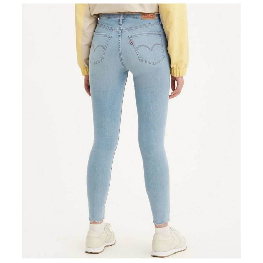 💖 LEVI'S 720 High Rise Super Skinny Ripped Jeans - Picture 2 of 14